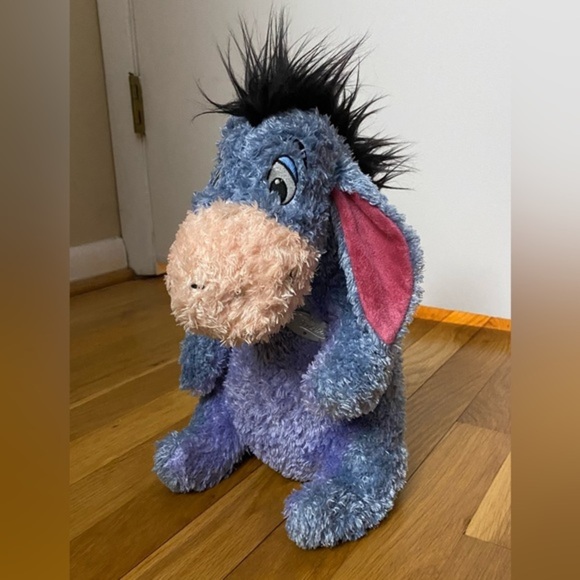 NWT Disney Eeyore (Winnie the Pooh Friends) Small Treasure Plush Stuffed Animal - Picture 1 of 8